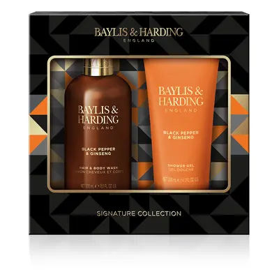 Baylis & Harding Dárková sada Černý pepř & Ženšen 2 ks