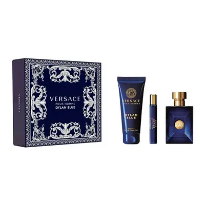 Versace Versace Pour Homme Dylan Blue - EDT 100 ml + sprchový gel 150 ml + EDT 10 ml