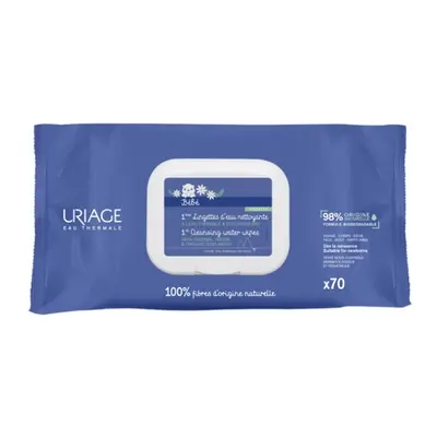 Uriage Čisticí ubrousky Bébé (1st Cleansing Water Wipes) 70 ks