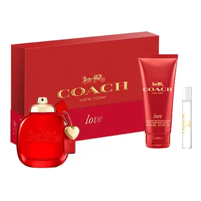 Coach Love - EDP 90 ml + tělové mléko 100 ml + EDP 7,5 ml