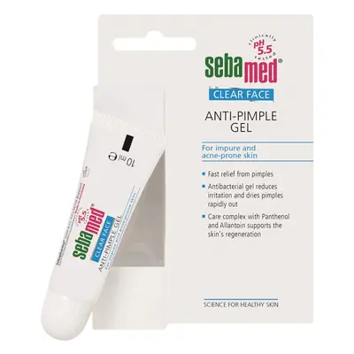 Sebamed Gel na lokální ošetření akné Clear Face (Anti Pimple Gel) 10 ml