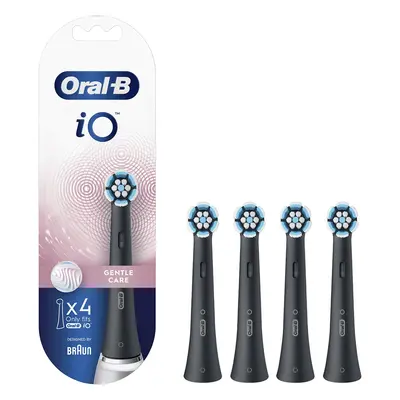 Oral B Náhradní kartáčkové hlavice iO Gentle Care Black 4 ks