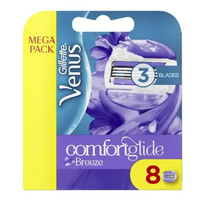 Gillette Náhradní holicí hlavice Venus Comfort Glide Breeze 8 ks