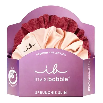 Invisibobble Gumička do vlasů Sprunchie Slim Premium You Make me Blush 2 ks