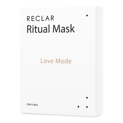 RECLAR Pleťová maska Love Mode (Ritual Mask) 5 ks