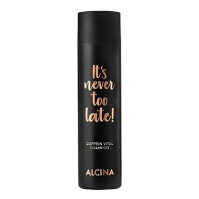 Alcina Kofeinový šampon It`s never too late! (Coffein Vital Shampoo) 250 ml