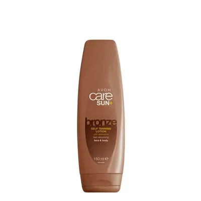 Avon Samoopalovací tělové mléko na obličej a tělo Care Sun + (Self Tanning Lotion) 150 ml