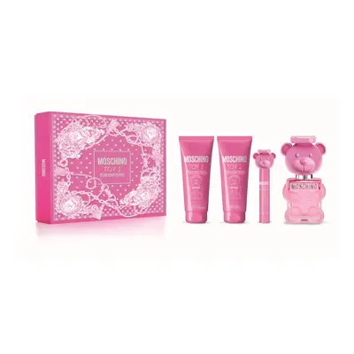 Moschino Toy 2 Bubble Gum - EDT 100 ml + tělové mléko 100 ml + sprchový gel 100 ml + EDT 10 ml