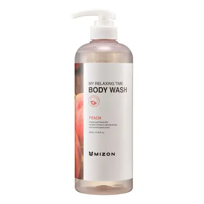 Mizon Sprchový gel Peach My Relaxing Time (Body Wash) 800 ml