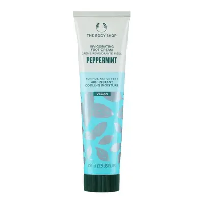 The Body Shop Chladivý krém na nohy Peppermint (Invigorating Foot Cream) 100 ml