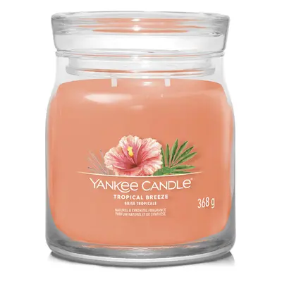 Yankee Candle Aromatická svíčka Signature sklo střední Tropical Breeze 368 g