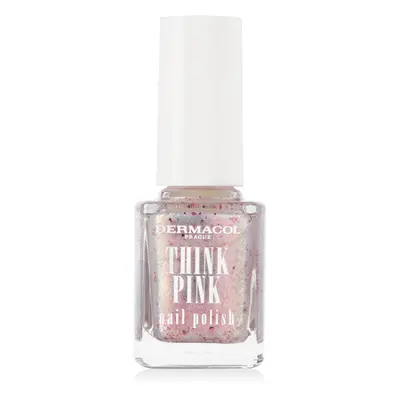 Dermacol Lak na nehty s vůní Think Pink (Nail Polish) 11 ml 01