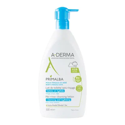 A-DERMA Jemné čisticí mléko pro miminka Primalba (No-Rinse Cleansing Lotion) 500 ml