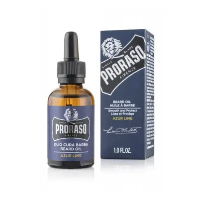 Proraso Olej na plnovous se středozemními citrusy Azur Lime (Beard Oil) 30 ml