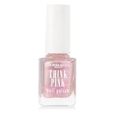 Dermacol Lak na nehty s vůní Think Pink (Nail Polish) 11 ml 02