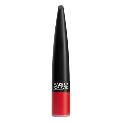 Make Up For Ever Matná rtěnka Rouge Artist (Matte Liquid Lipstick) 4,5 ml 438 Steady Red Poppy