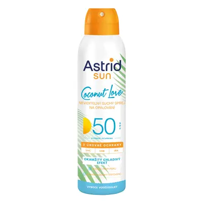 Astrid Neviditelný suchý sprej na opalování SPF 50 Sun 150 ml