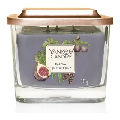 Yankee Candle Aromatická svíčka střední hranatá Fig & Clove 347 g