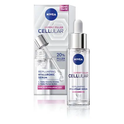 Nivea Vyplňující sérum Cellular Expert Filler (Replumping Hyaluronic Serum) 30 ml