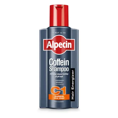 Alpecin Kofeinový šampon proti vypadávání vlasů C1 Energizer (Coffein Shampoo) 375 ml