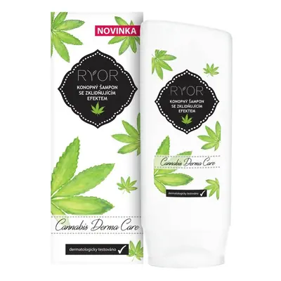 RYOR Konopný šampon se zklidňujícím efektem Cannabis Derma Care 200 ml