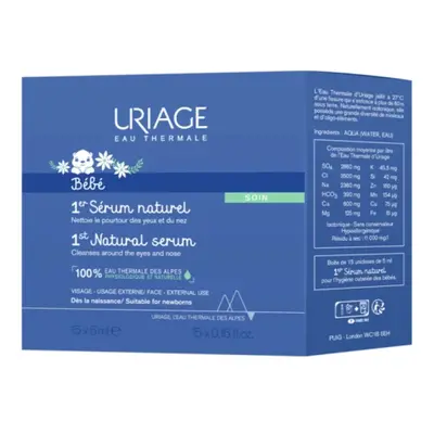 Uriage Čisticí termální voda Bébé (1st Natural Serum) 15 x 5 ml