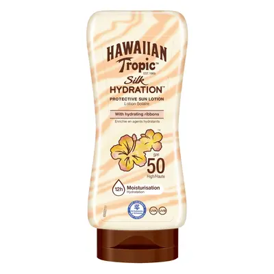 Hawaiian Tropic Hydratační krém na opalování Silk Hydration SPF 50 (Protective Sun Lotion) 180 m