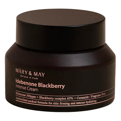 MARY & MAY Pleťový krém s antioxidačními účinky Idebenone Blackberry (Intensive Cream) 70 g