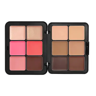 Make Up For Ever Paletka na tvář HD Skin (Face Essentials Palette) 27 g H3 Tan to Deep