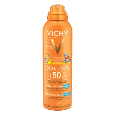 Vichy Opalovací mlha pro děti SPF50 Ideal Soleil (Anti-Sand Mist for Children) 200 ml