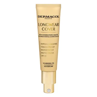 Dermacol Dlouhotrvající krycí make-up Longwear Cover SPF 15 (Liquid Foundation & Concealer) 30 m