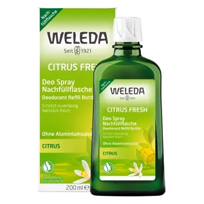 Weleda Citrusový deodorant 24H 200 ml - náplň