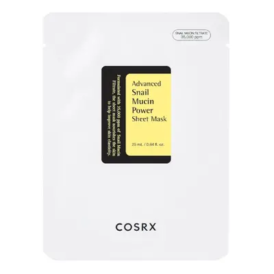 COSRX Pleťová maska Advanced Snail Mucin Power Essence (Sheet Mask) 25 ml