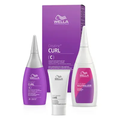 Wella Professionals Sada pro trvalou ondulaci pro jemné a barvené vlasy Creatine+ Curl C