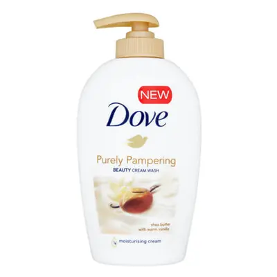 Dove Tekuté mýdlo s bambuckým máslem a vanilkou Purely Pampering (Beauty Cream Wash) 250 ml