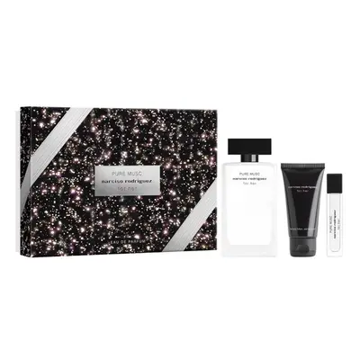 Narciso Rodriguez Pure Musc - EDP 100 ml + tělové mléko 50 ml + EDP 10 ml