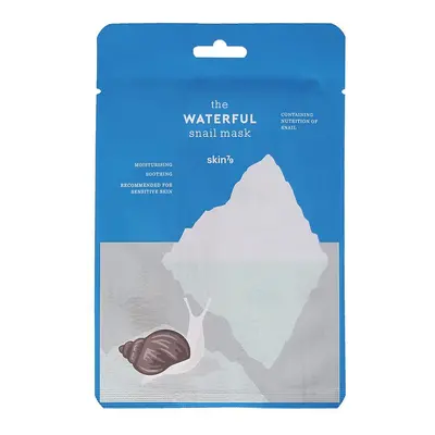 skin79 Zklidňující maska s termální vodou (The Waterful Snail Mask) 20 ml