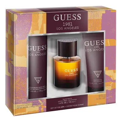 Guess 1981 Los Angeles Men - EDT 100 ml + sprchový gel 200 ml + deodorant ve spreji 226 ml