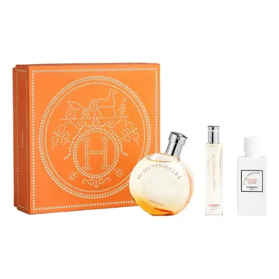 Hermes Eau Des Merveilles - EDT 50 ml + tělové mléko 40 ml + EDT 15 ml