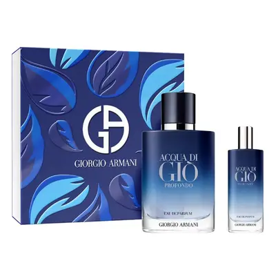 Giorgio Armani Acqua Di Giò Profondo - EDP 100 ml (plnitelná) + EDP 15 ml