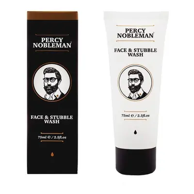 Percy Nobleman Čisticí gel na obličej a vousy (Face & Stubble Wash) 75 ml