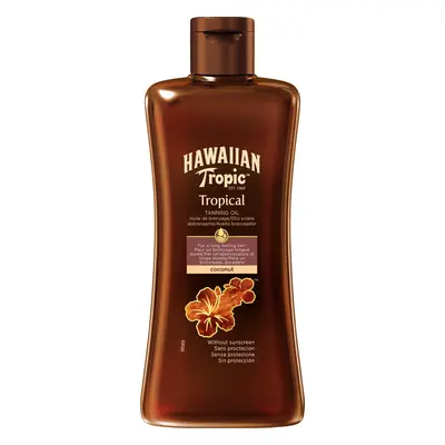 Hawaiian Tropic Urychlovač opálení Tropical Coconut (Tanning Oil) 200 ml