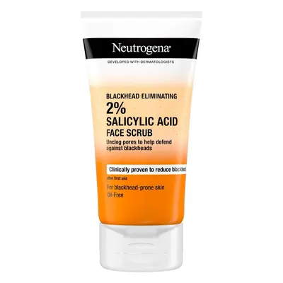 Neutrogena Pleťový peeling proti černým tečkám Salicylic Acid (Face Scrub) 150 ml