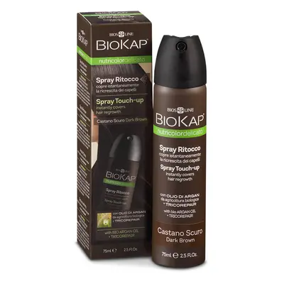 Biokap Nutricolor Delicato Spray Touch Up Hnědá tmavá 75 ml