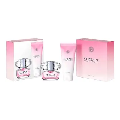 Versace Bright Crystal - toaletní voda s rozprašovačem 50 ml + tělové mléko 100 ml