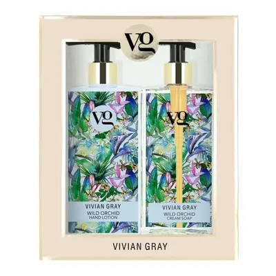 Vivian Gray Kosmetická sada Wild Orchid (Cream Soap & Hand Lotion)