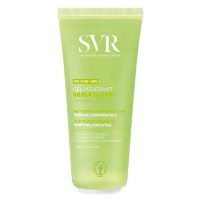 SVR Čisticí gel pro mastnou a aknózní pleť Sebiaclear (Anti-Blemishes Cleanser) 200 ml