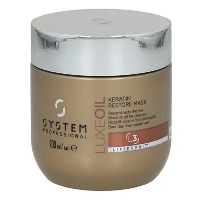 System Professional Obnovující maska s keratinem LuxeOil Keratin (Restore Mask) 200 ml