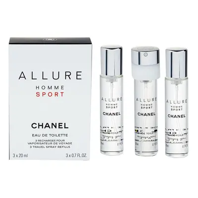 Chanel Allure Homme Sport - EDT náplň (3 x 20 ml) 60 ml