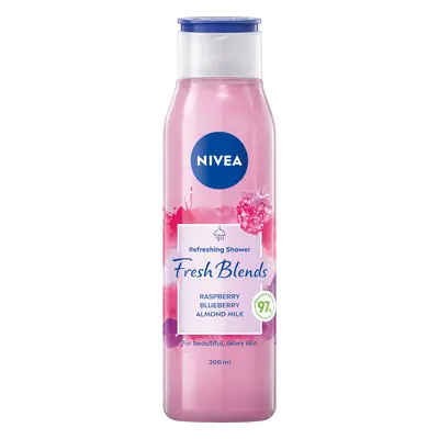 Nivea Sprchový gel s vůní malin a borůvek Fresh Blends (Refreshing Shower) 300 ml